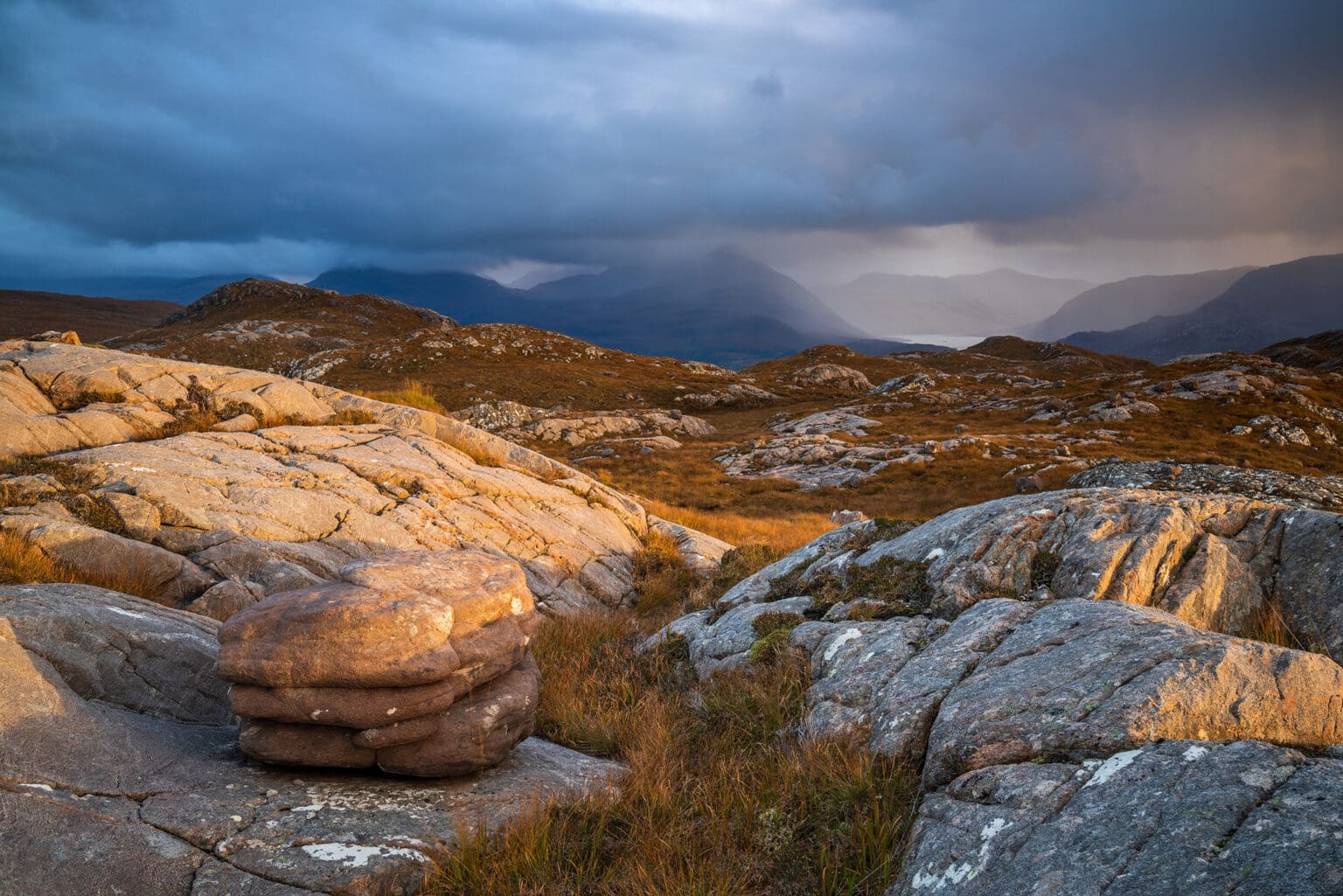 Bealach Na Goaithe Sunset – Torridon - Scotland Photography