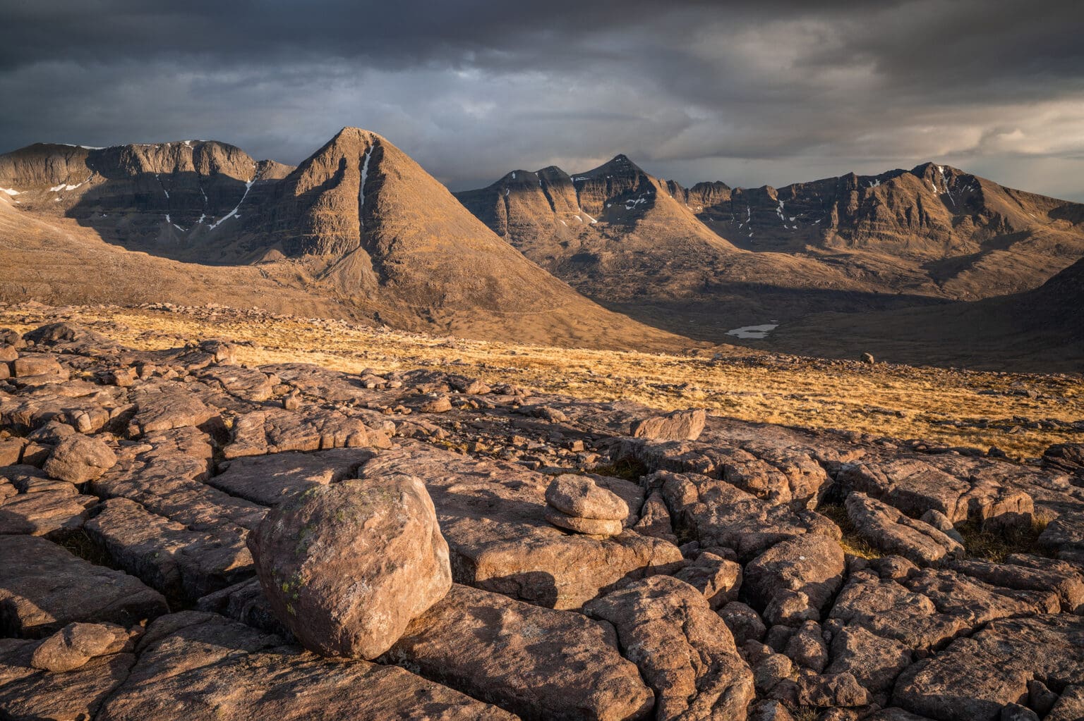 Beinn A-Chearcaill Sunset – Torridon - Scotland Photography