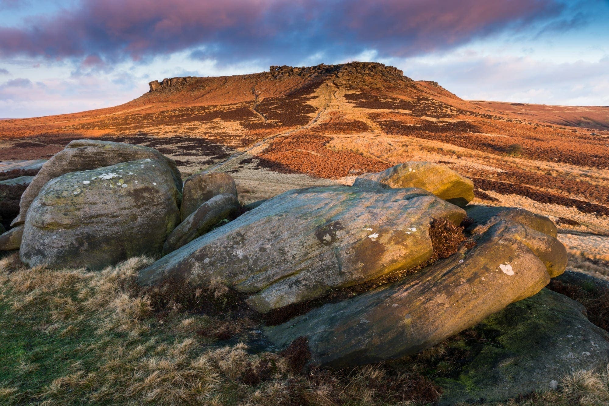 Carl Wark To Higger Tor - Peak District Photography