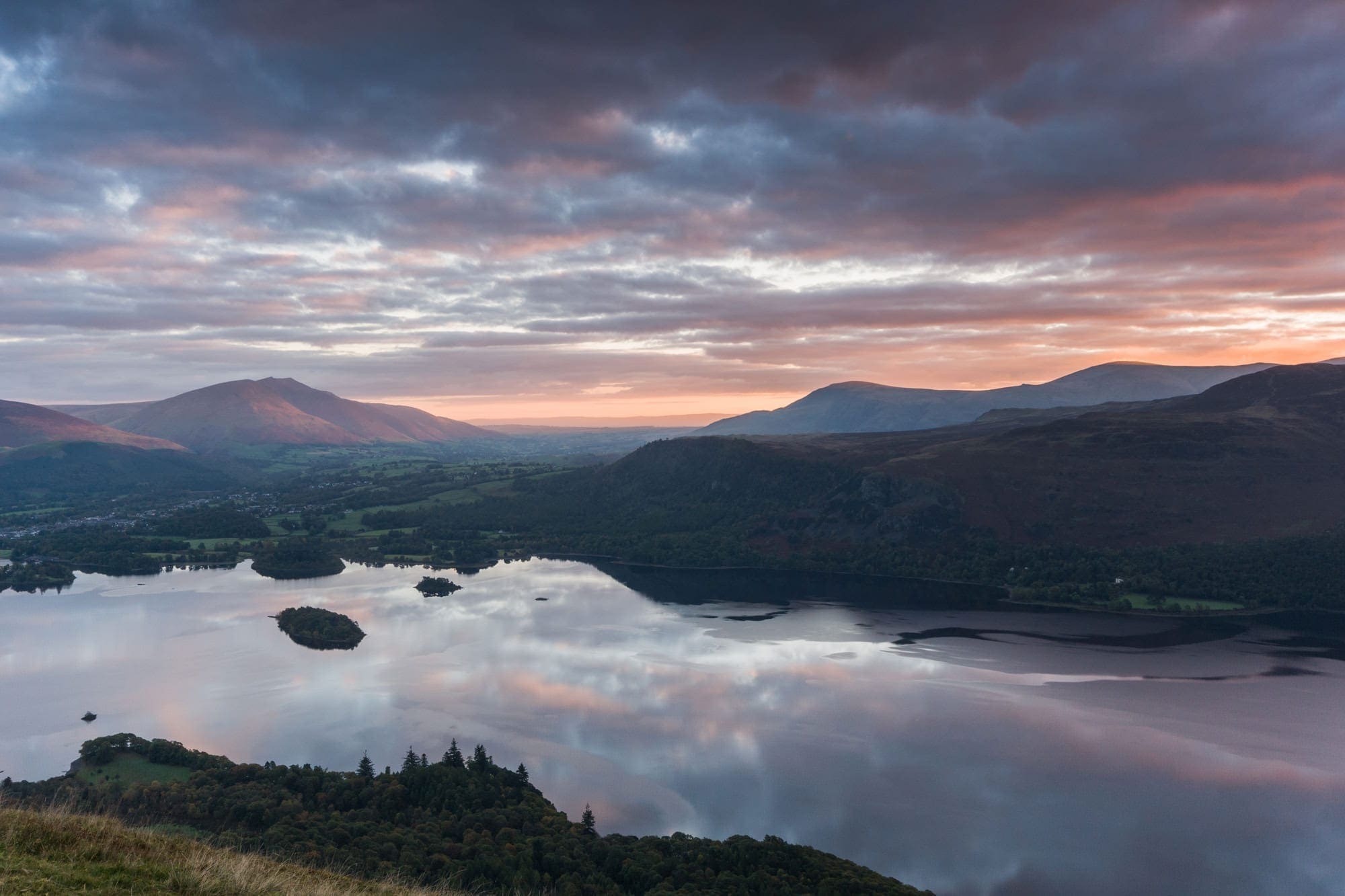 Cat Bells Sunrise - Lake District Photography