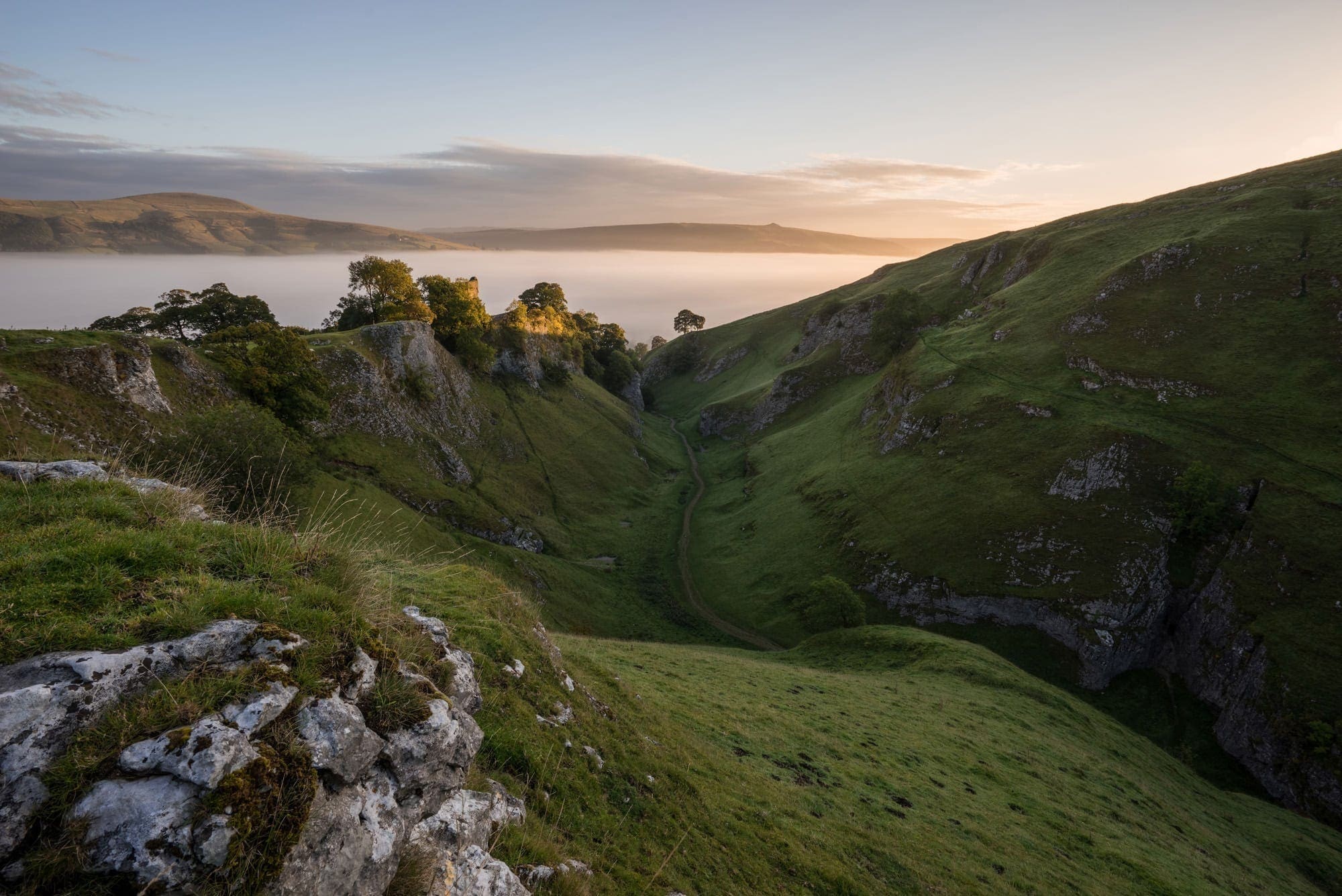 Cave Dale (Cavedale) Sunrise - Peak District Photography