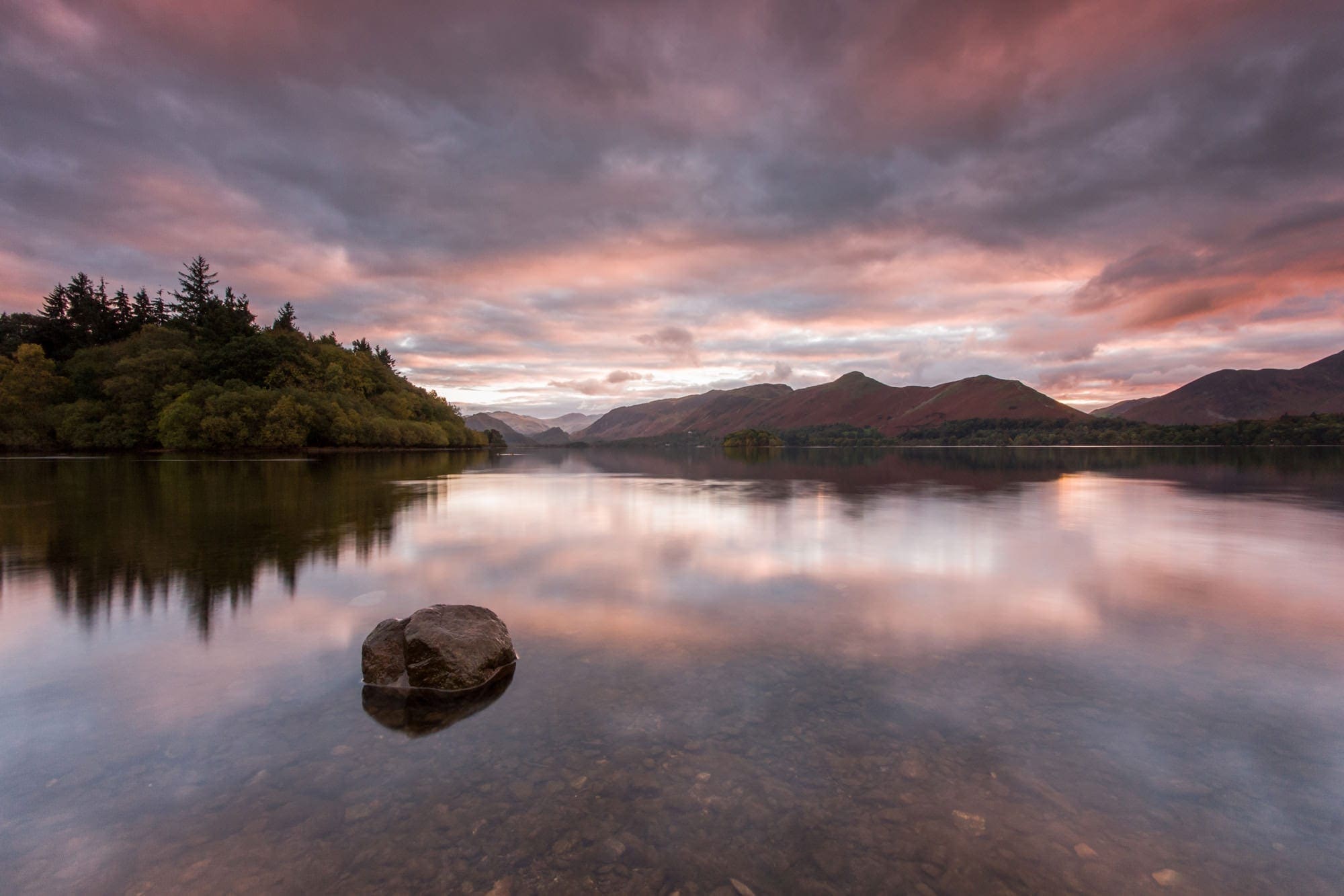 Derwent Water Sunset - Lake District Photography