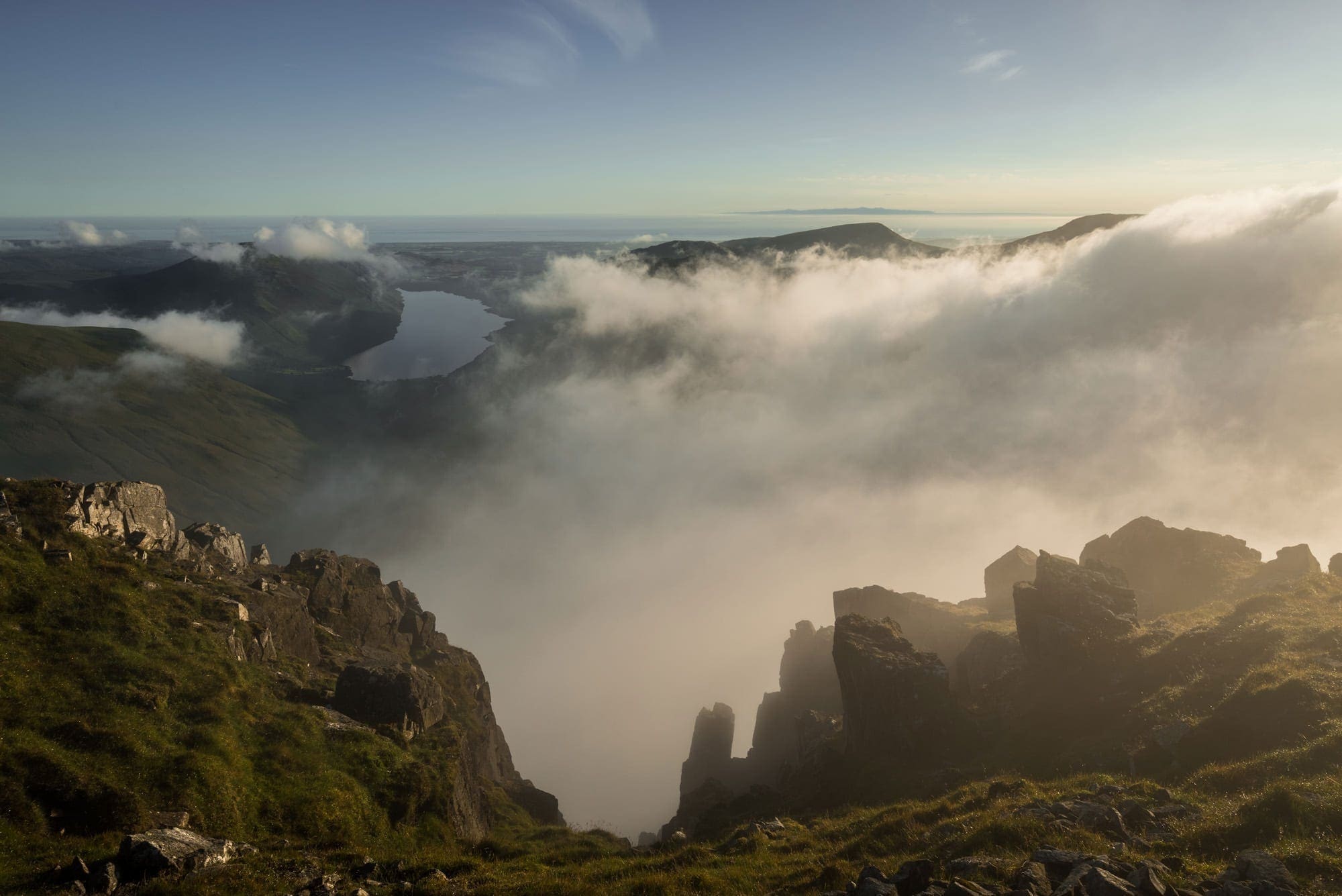 Great Gable to Wast Water Inversion - Lake District Photography