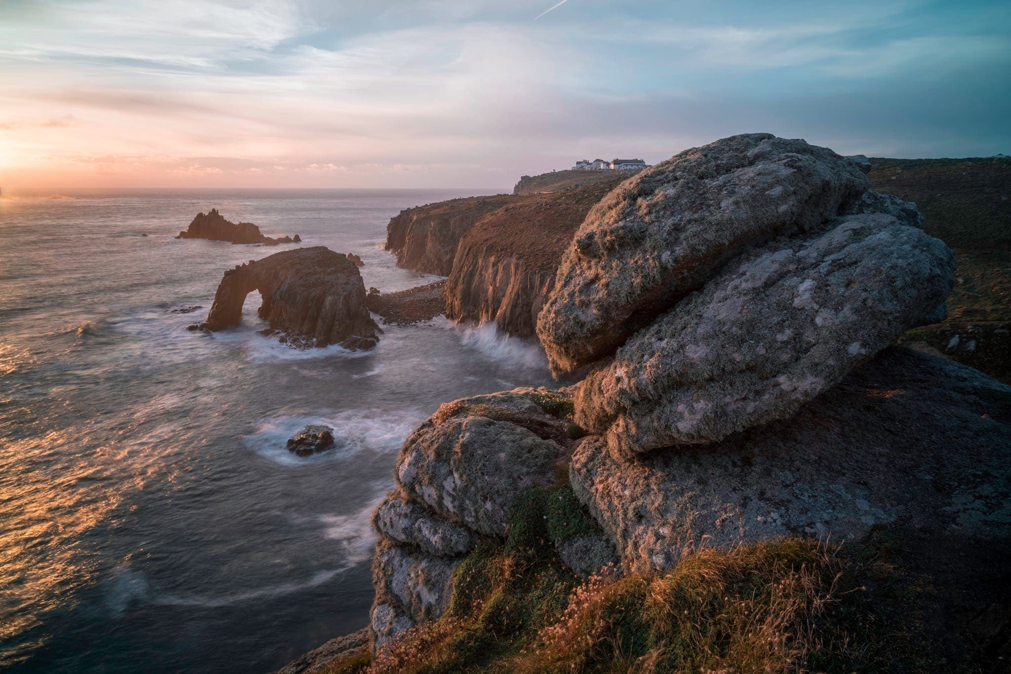 Lands End Sunset - Cornwall Photography