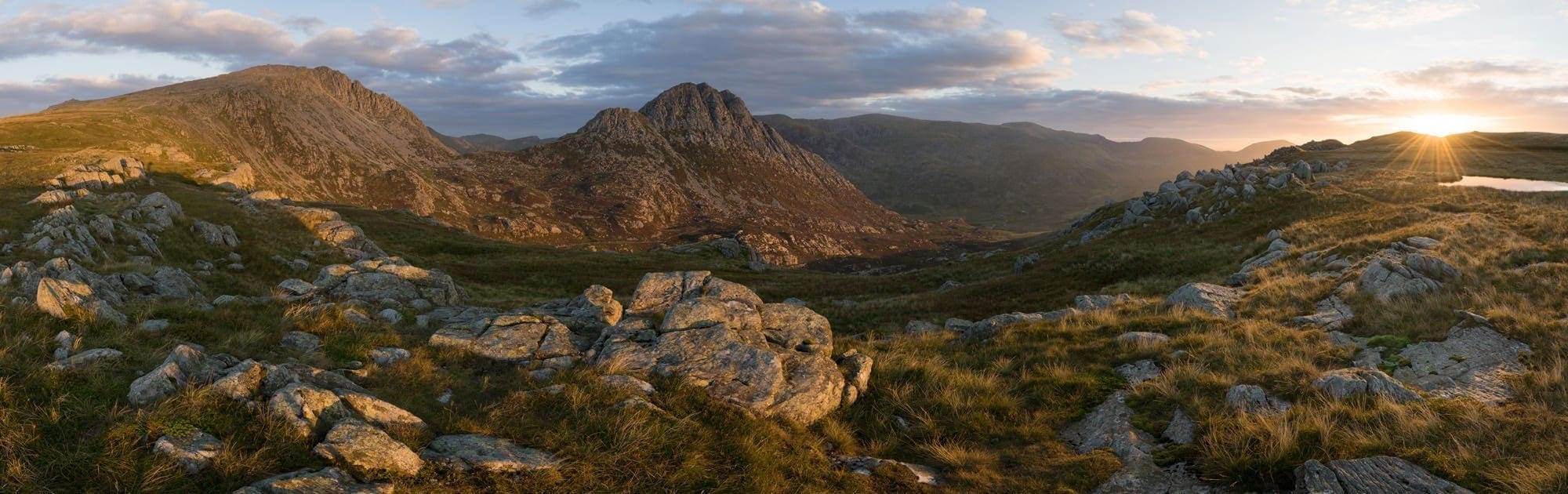 Llyn Y Caseg Fraith Sunrise - Snowdonia Landscape Photography