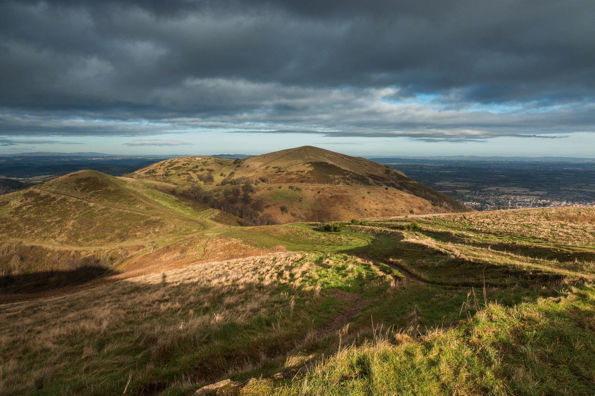 Malverns from Worcestershire Beacon - Worcestershire Photography