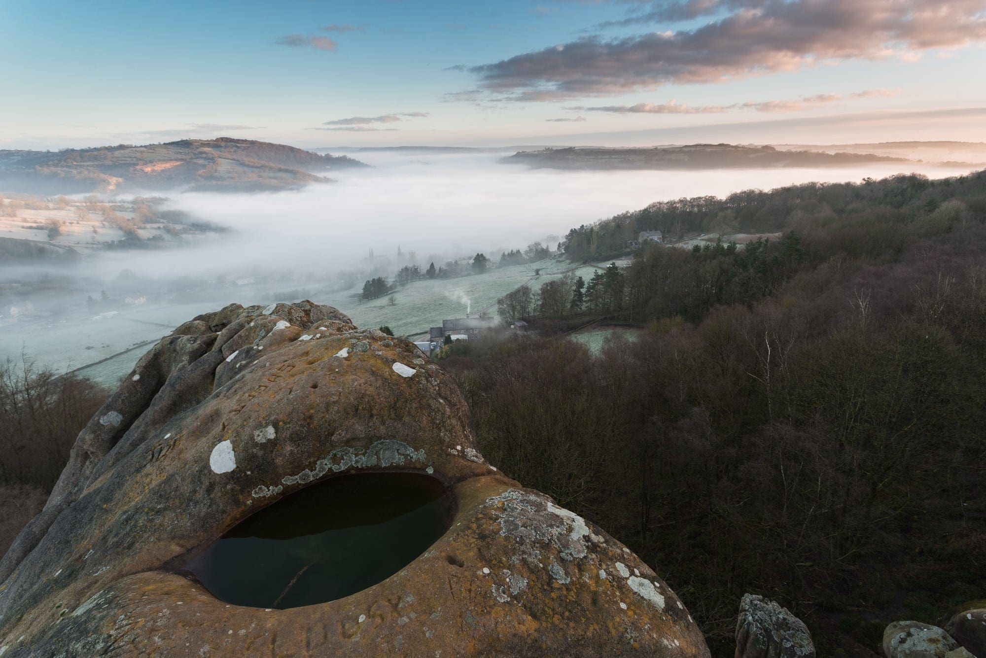 Black Rocks Meshuga Sunrise  - Derbyshire Photography