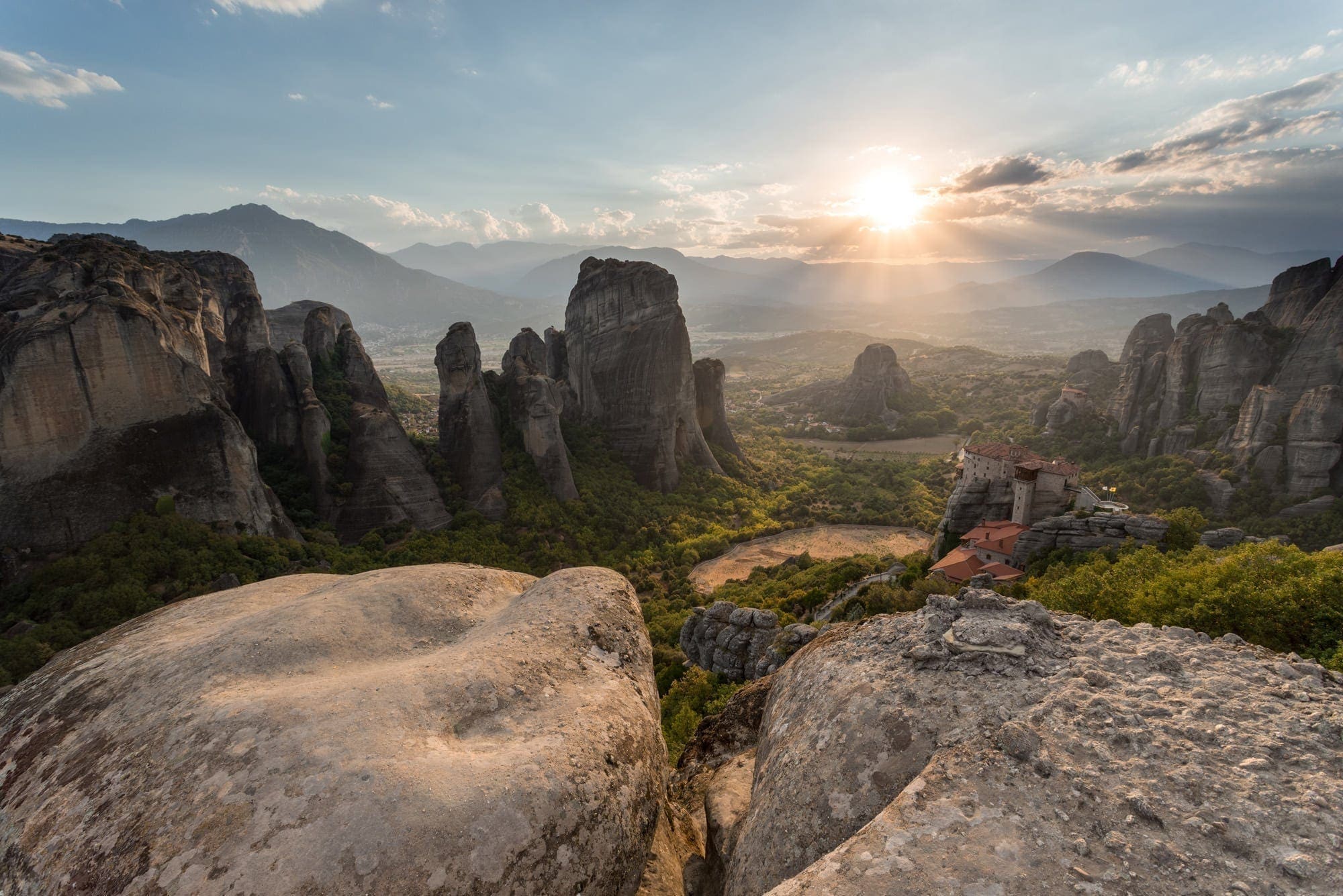 Meteora Sunset - Greece Photography