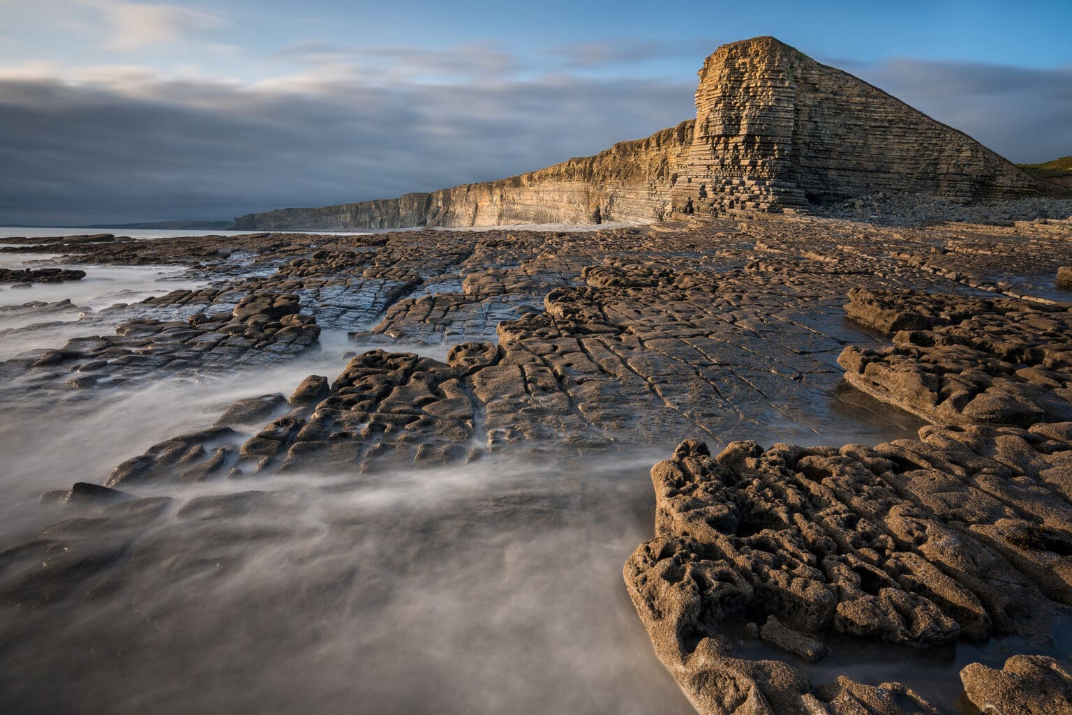 Nash Point Sunset - Wales Photography