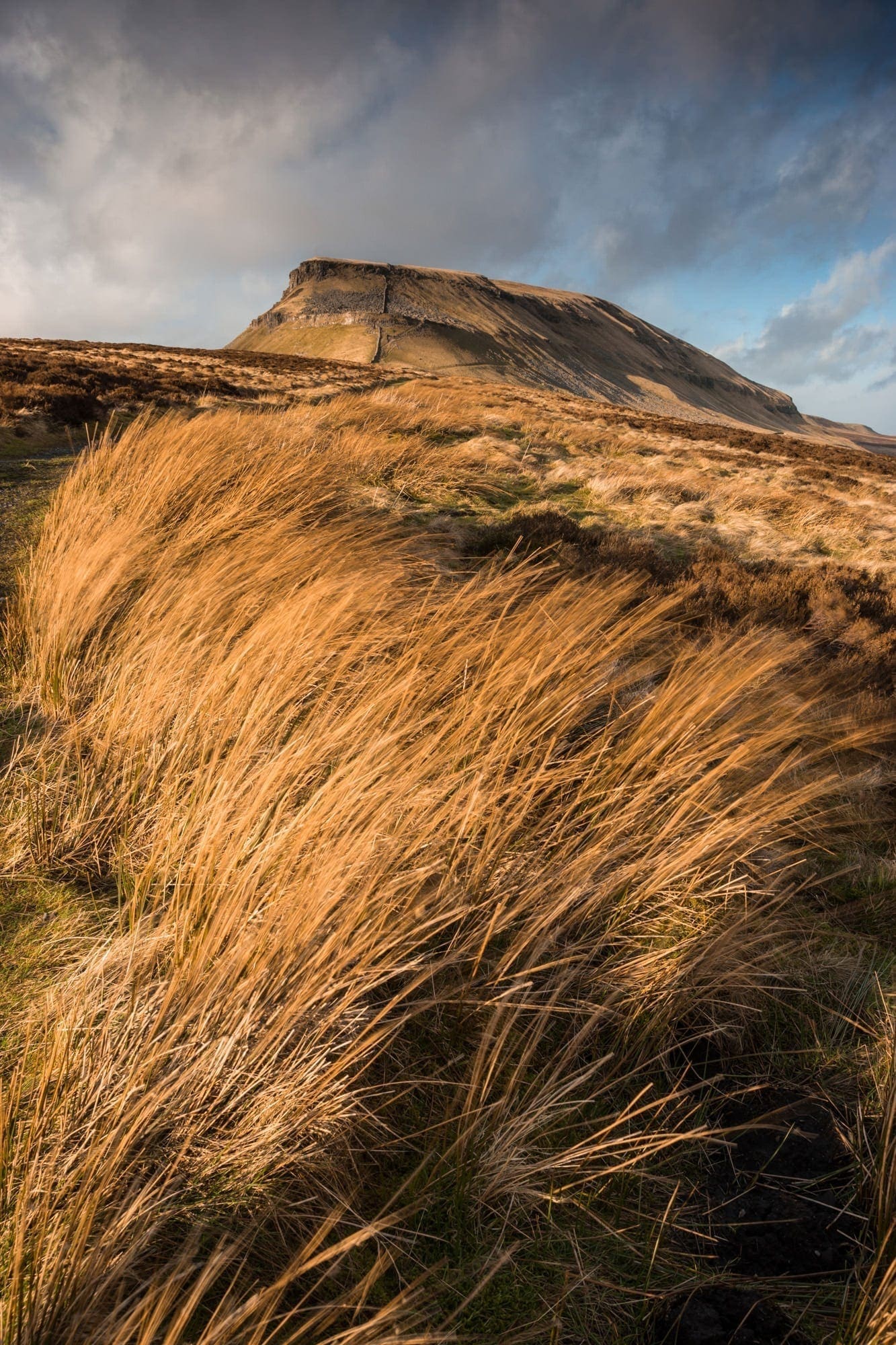 Pen-Y-Ghent Sunset - Yorkshire Dales Photography