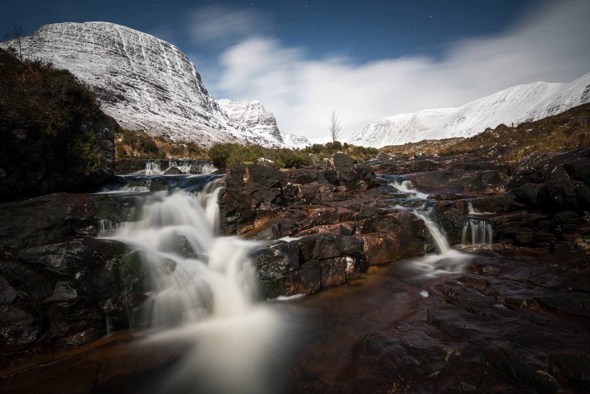 Russel Burn by Moonlight - Scotland Landscape Photography