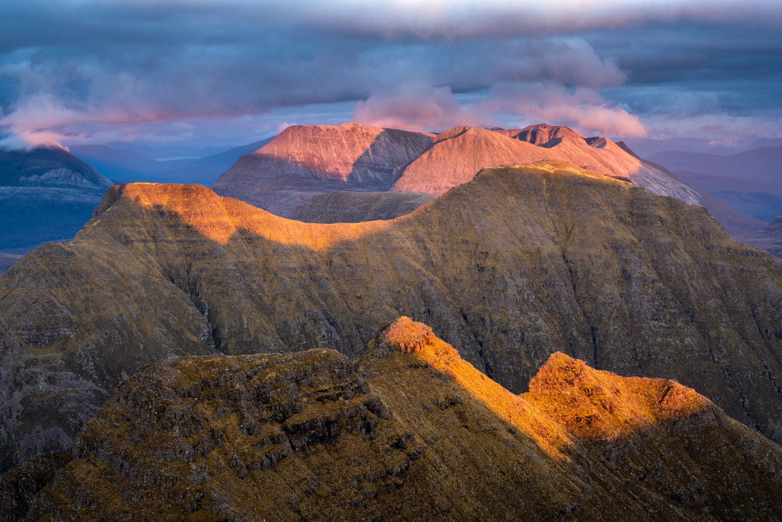 Sgurr Mor Sunset – Beinn Alligin – Torridon – Scotland Photography