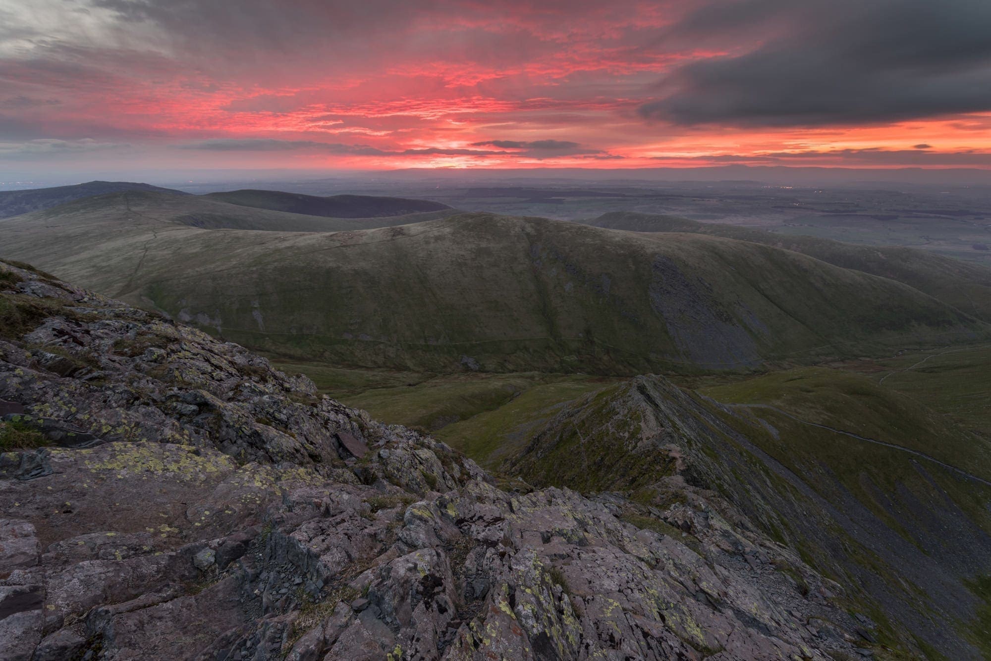 Sharp Edge Sunrise - Lake District Photography