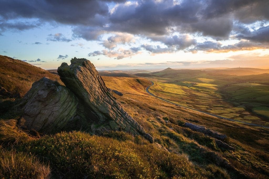 Chrome Hill Sunrise and Roaches Sunset Peak District Photography Workshop