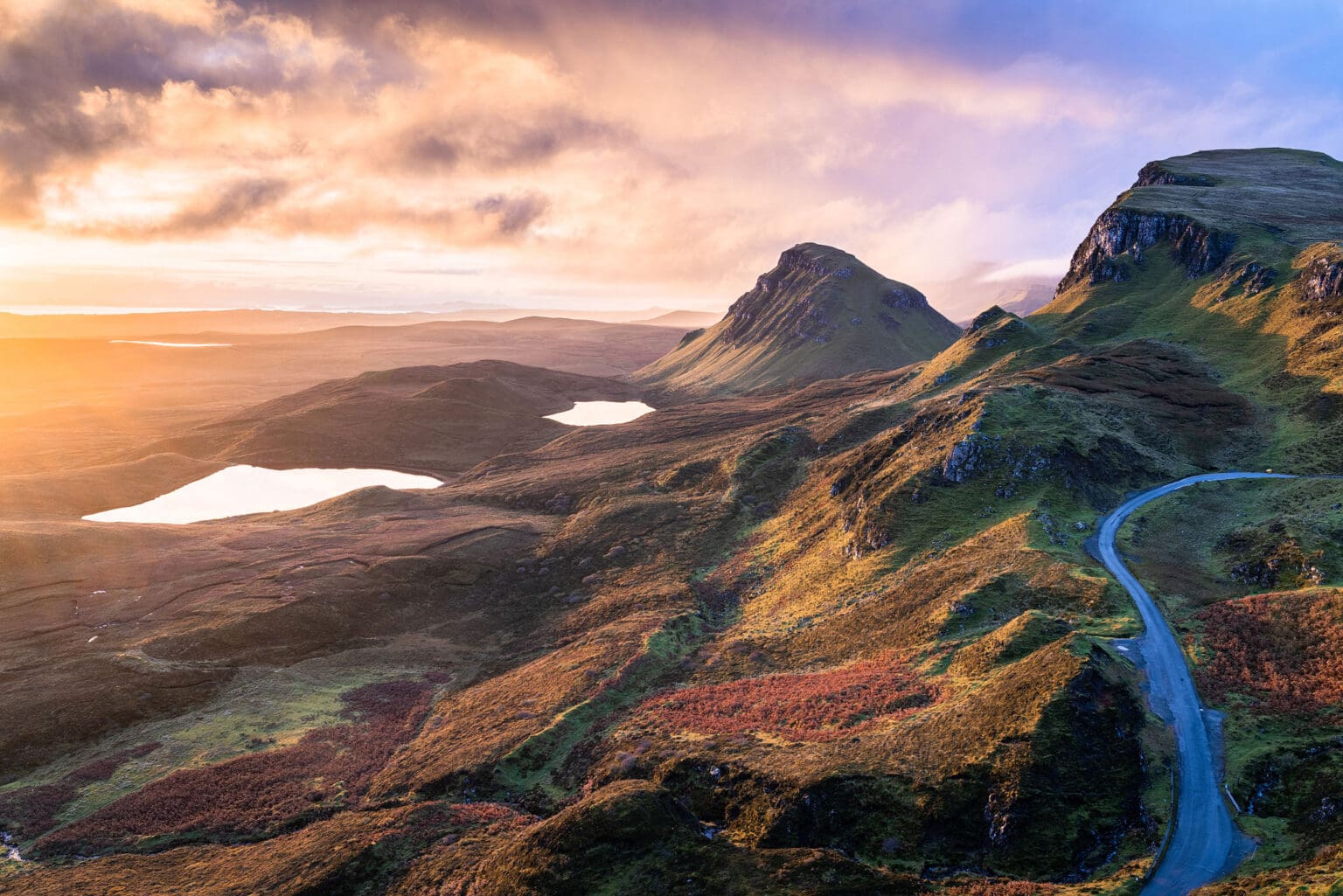 The Quiraing Sunrise – Isle of Skye – Scotland Landscape Photography