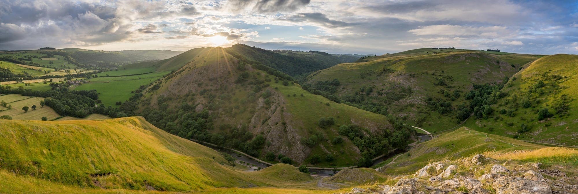 Thorpe Cloud Sunset - Dovedale -  Peak District Photography