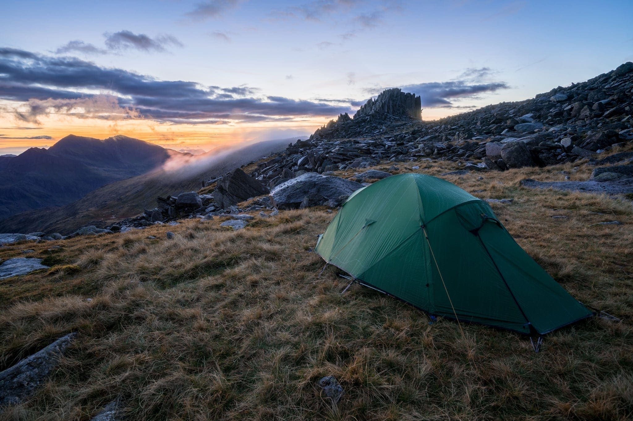 Glyder Fach Wild Camp - Snowdonia Wild Camping Photography Workshop
