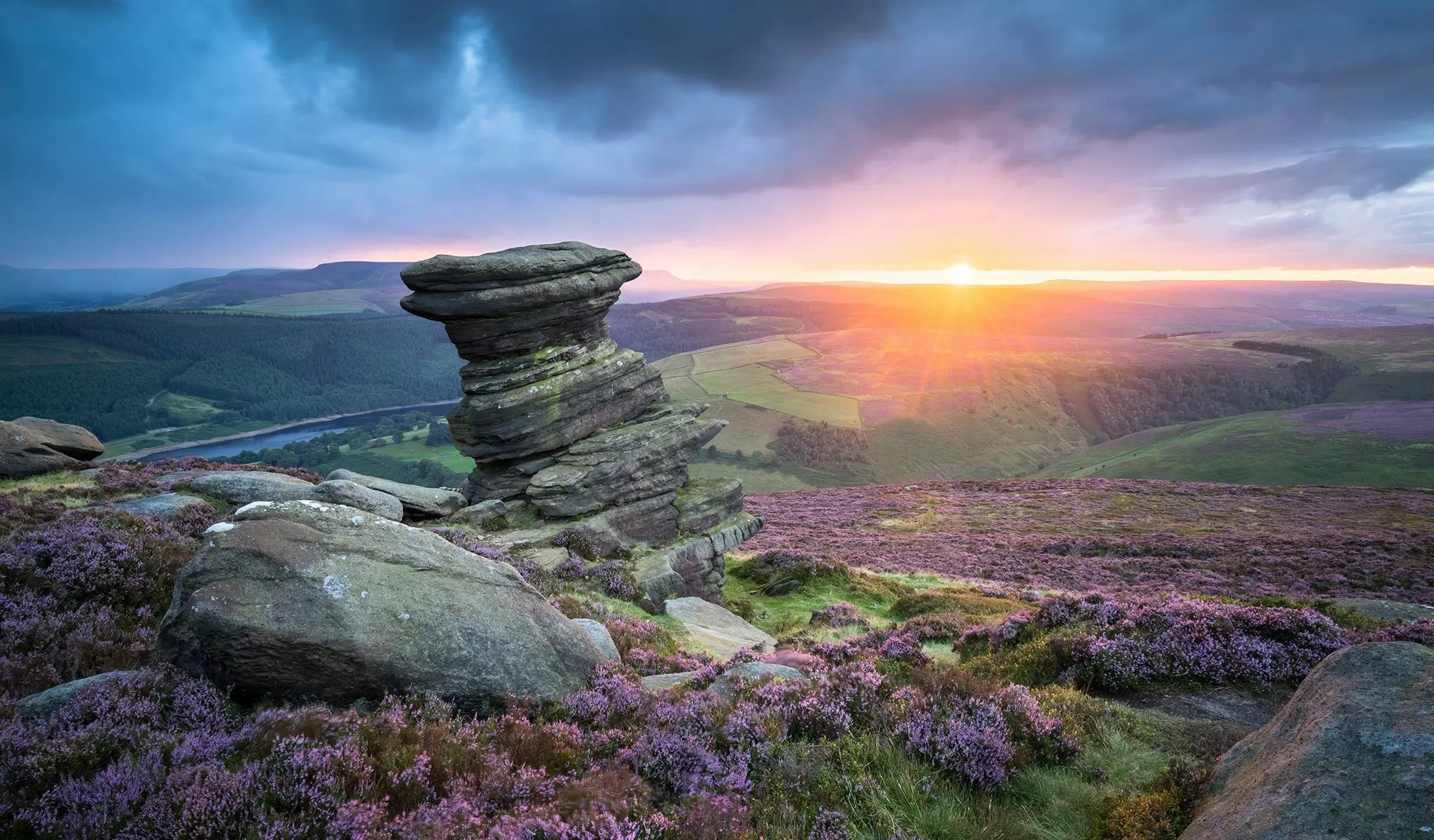 Salt Cellar Sunset - Peak District Landscape Photography