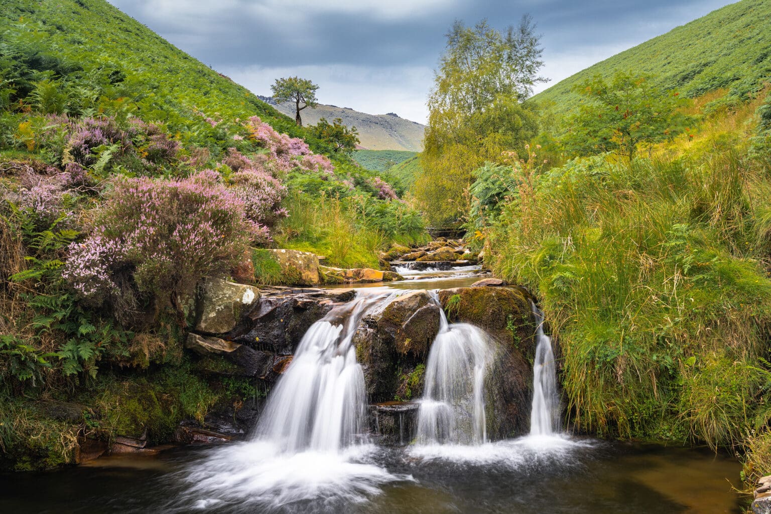 Fair Brook Waterfall - Peak District Photography