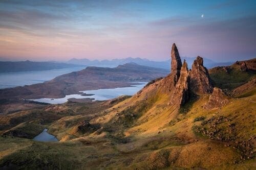 Old Man of Storr Sunrise April - Isle of Skye Landscape Photogra