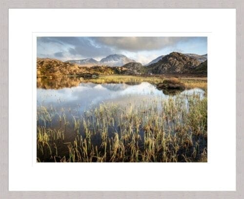 20mm Grey Lake District Framed Print