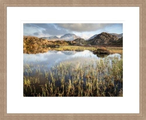 28mm Walnut 2 Lake District Framed Print