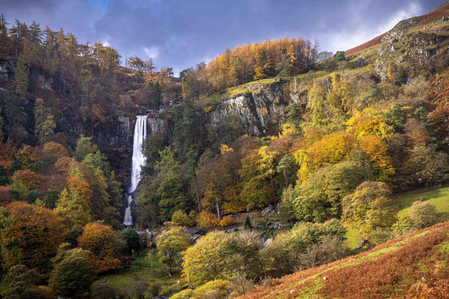 Pistyll Rhaeadr in Autumn - Wales Landscape Photography