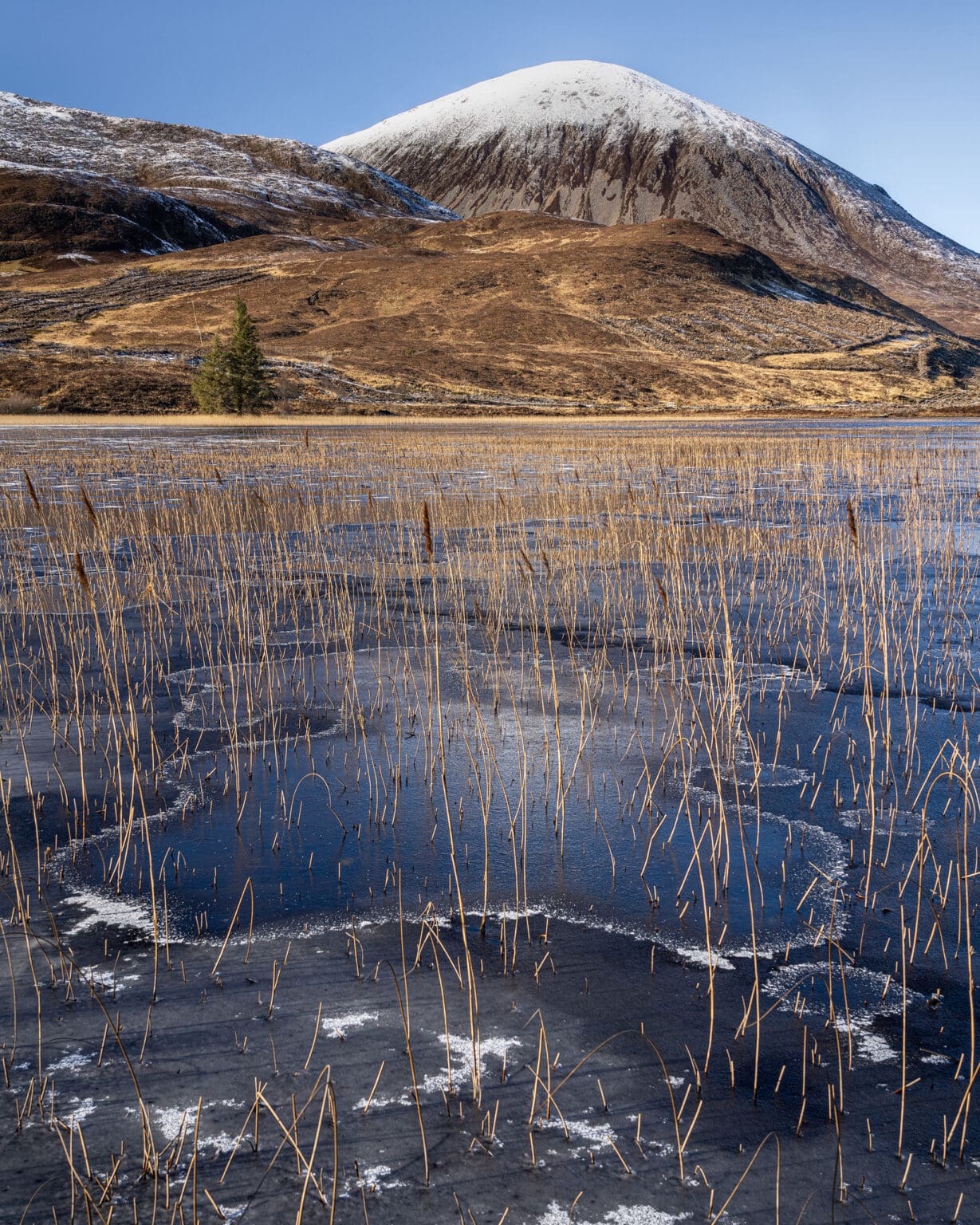 The Frozen Hairy Loch (Loch Cill Chriosd) - Isle of Skye Photography