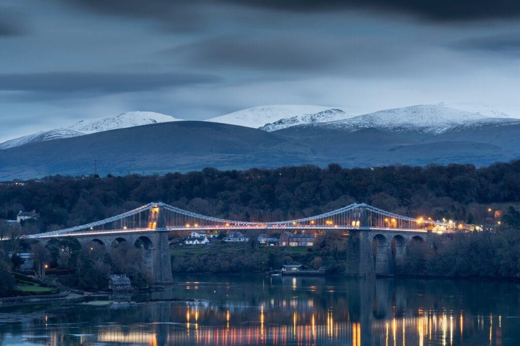 Menai Bridge from Anglesey - Eryri Photography Workshop