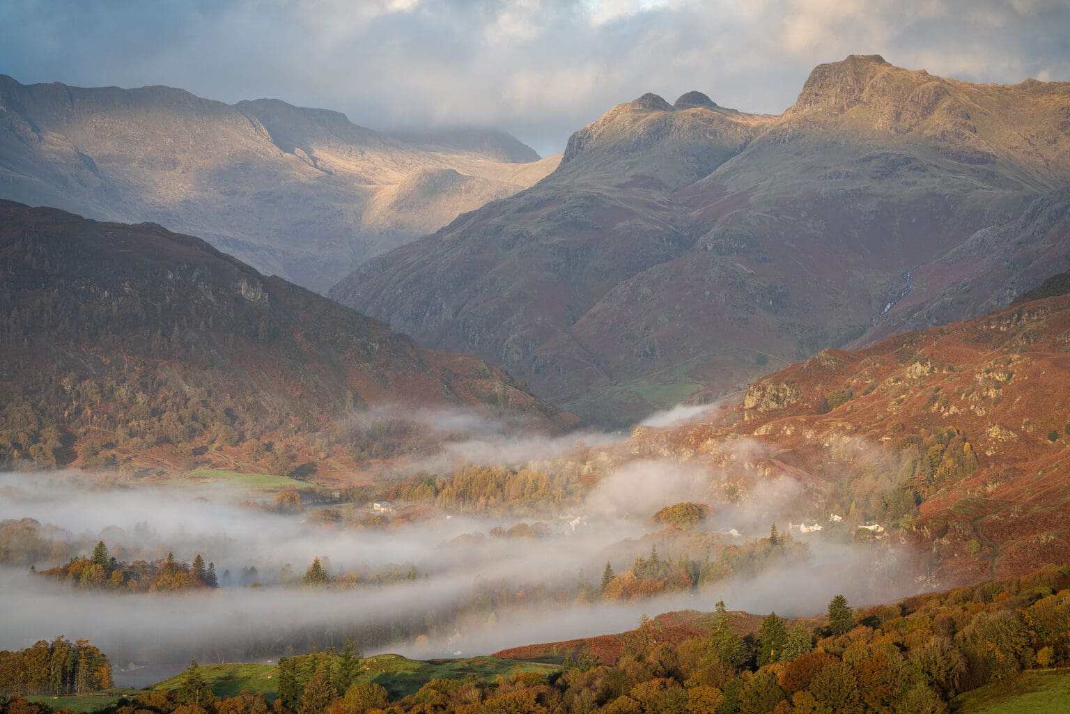 Langdale Sunrise - Lake District Photography