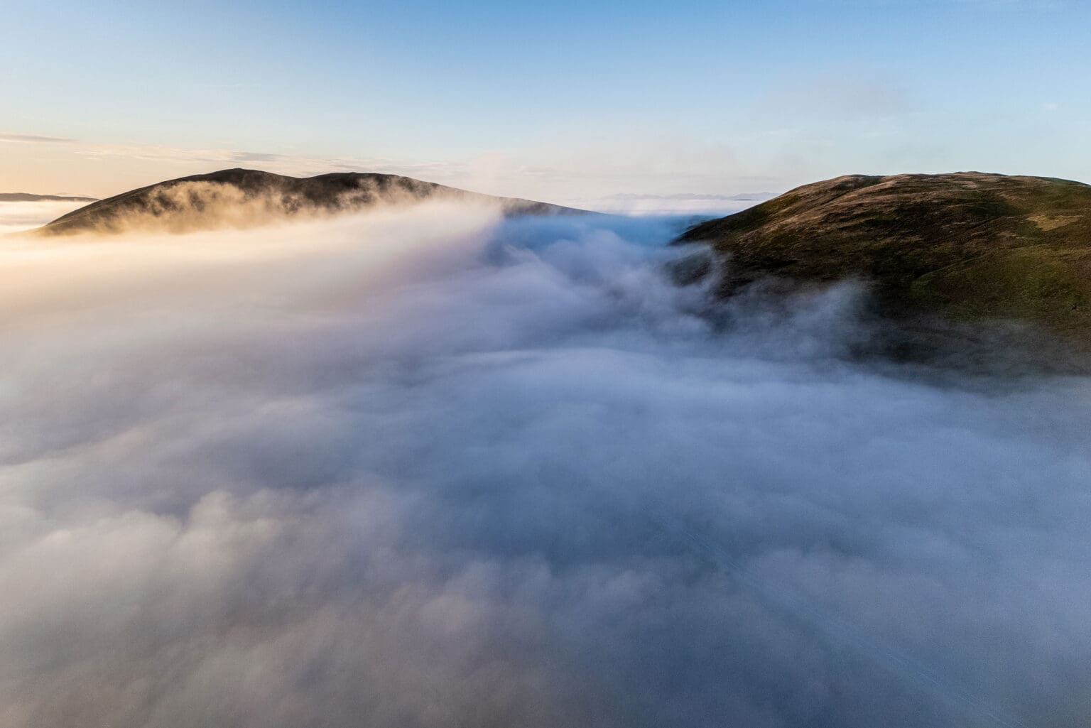 Llantysilio Mountain Inversion - Wales Landscape Photograpraphy