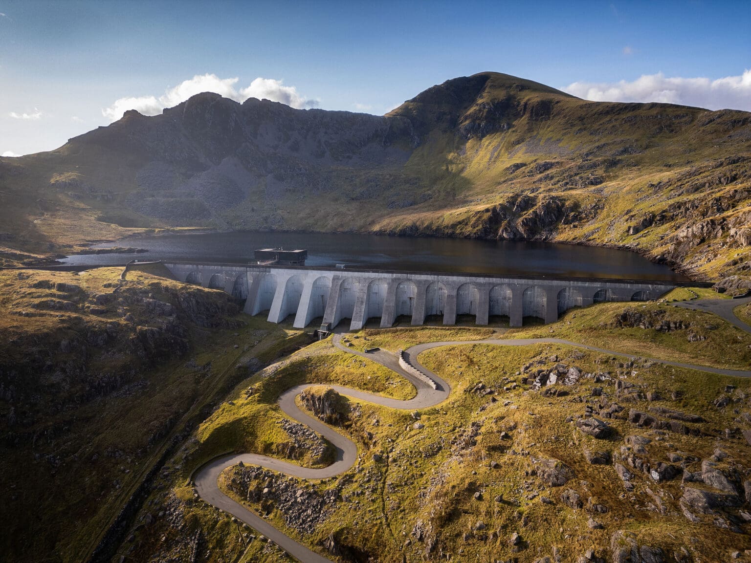 Stwlan Dam and the Moelwynion - Eryri Landscape Photography