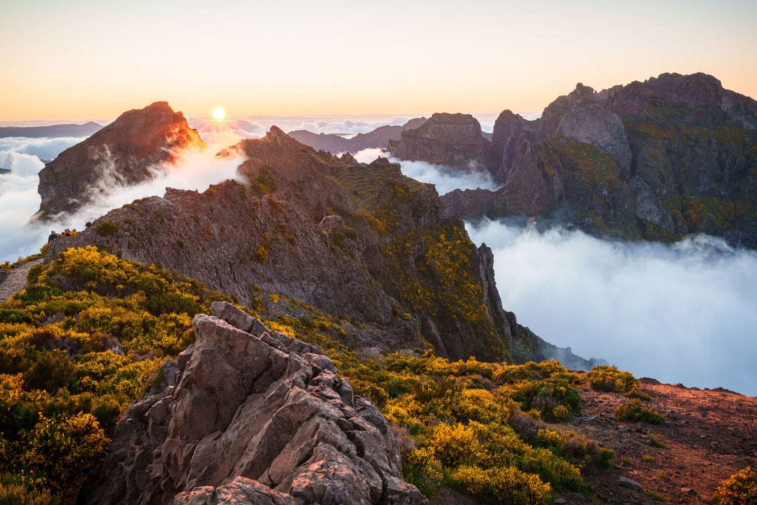 Pico do Arieiro Sunset - Madeira Landscape Photography