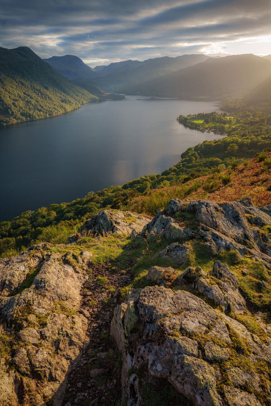 Yew Crag Sunset - Lake District Photography