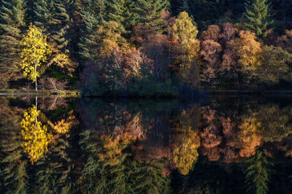 Autumn at Glencoe Lochan - Scotland Landscape Photography Glencoe Lochan Reflections - Glencoe Photography Workshop