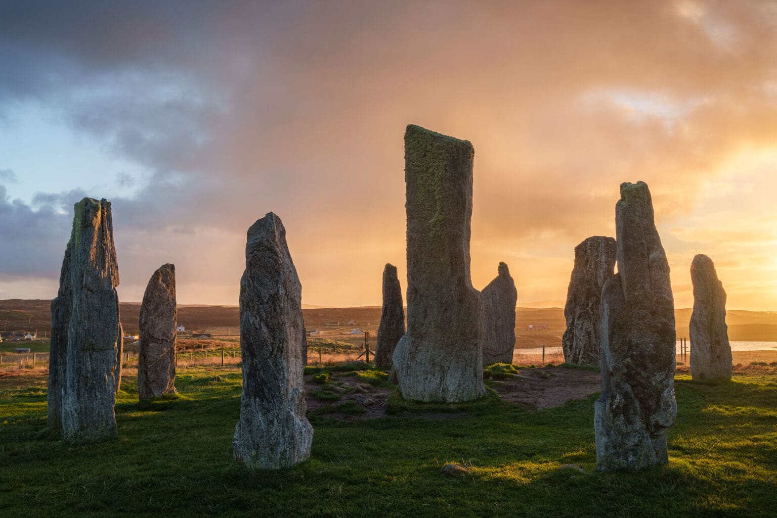 Callanish Standing Stones Sunrise - Scotland Landscape Photography