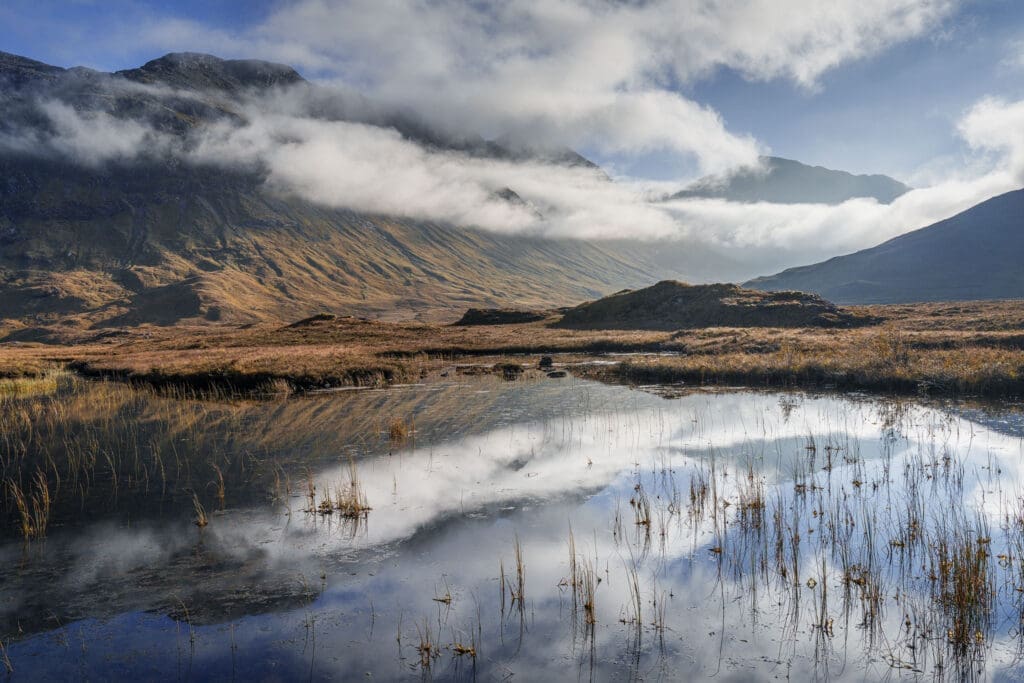 Lochan na Fola and Buachaille Etive Mor - Scotland Landscape Photoghraphy Lochan na Fola and Buachaille Etive Mor - Glencoe Landscape Photography Workshop